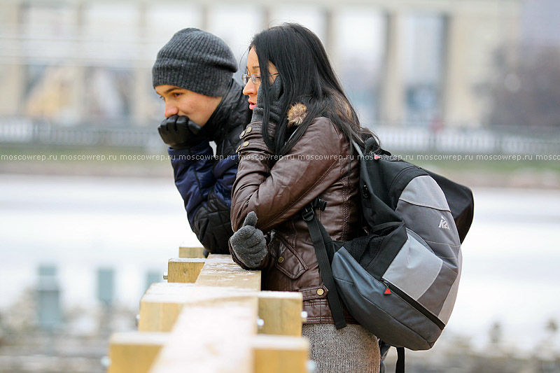 Московский репортаж, Москва, ЦПКиО, Парк Горького, каток, Сергей Капков, Ольга Захарова