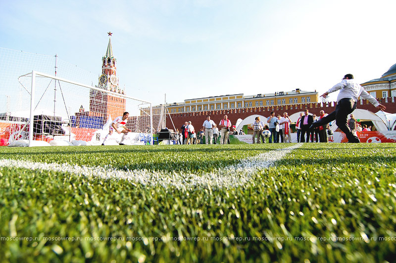 Москва, Московский репортаж, Красная площадь, Военно-спортивный фонд, ГТО, 80 лет, баскетбол, футбол