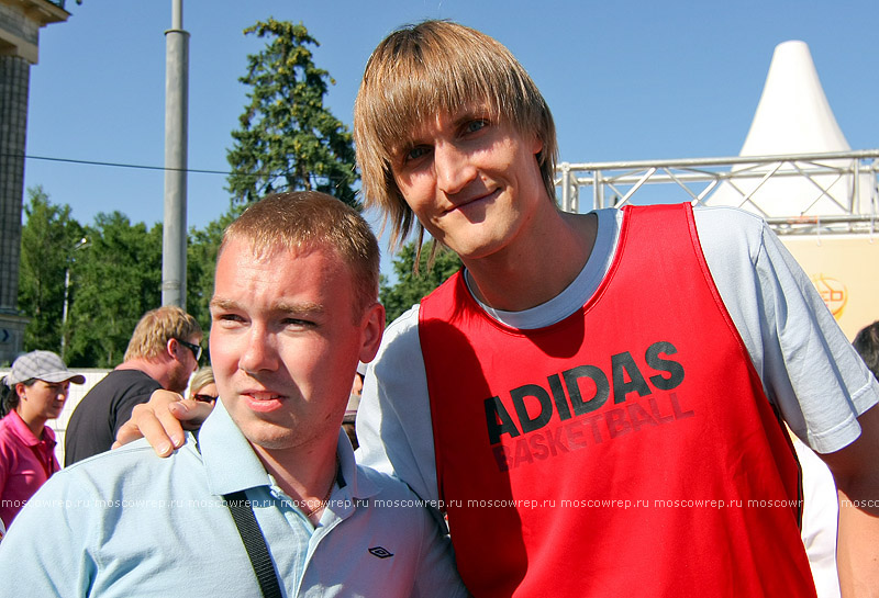 Московский репортаж, Москва, NBA 5 United, Adidas, Дуайт Ховард, Андрей Кириленко, баскетбол, Лужники