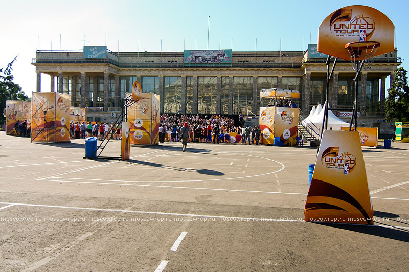 Московский репортаж, Москва, NBA 5 United, Adidas, Дуайт Ховард, Андрей Кириленко, баскетбол, Лужники