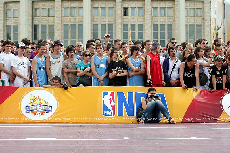 Московский репортаж, Москва, NBA 5 United, Adidas, Дуайт Ховард, Андрей Кириленко, баскетбол, Лужники
