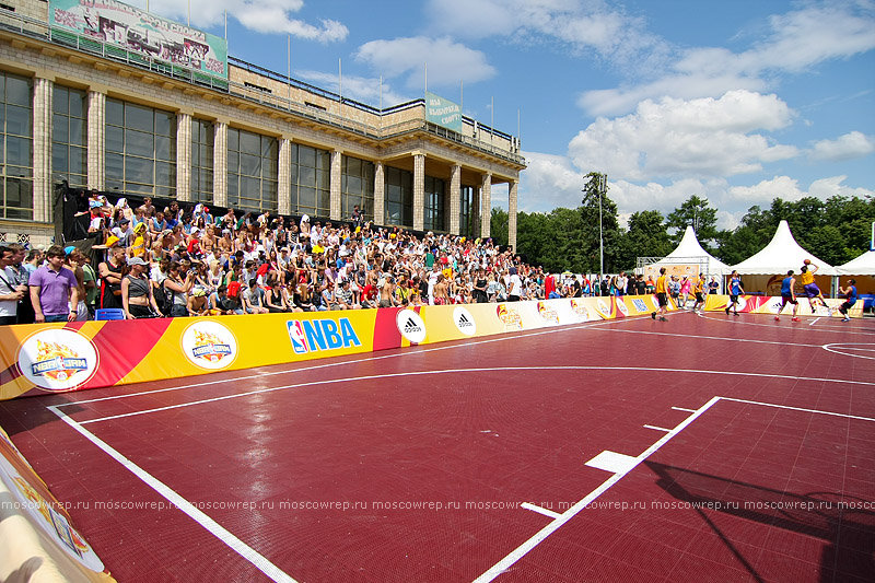 Московский репортаж, Москва, NBA 5 United, Adidas, Дуайт Ховард, Андрей Кириленко, баскетбол, Лужники