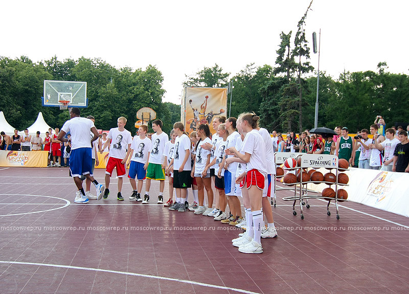 Московский репортаж, Москва, NBA 5 United, Adidas, Дуайт Ховард, Андрей Кириленко, баскетбол, Лужники