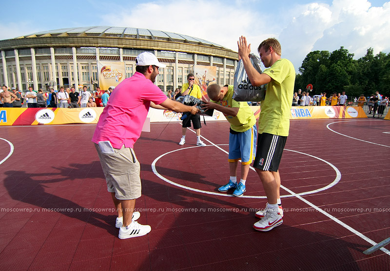 Московский репортаж, Москва, NBA 5 United, Adidas, Дуайт Ховард, Андрей Кириленко, баскетбол, Лужники