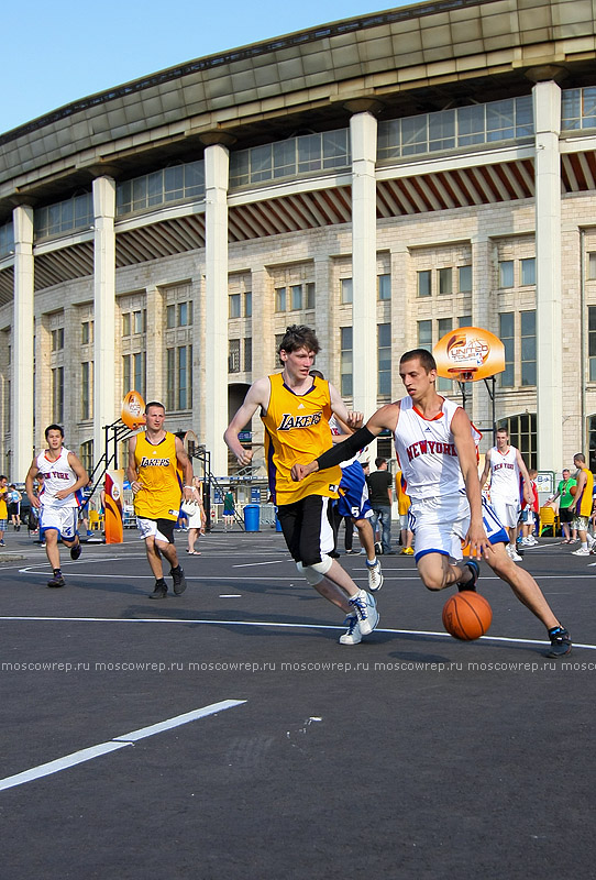 Московский репортаж, Москва, NBA 5 United, Adidas, Дуайт Ховард, Андрей Кириленко, баскетбол, Лужники