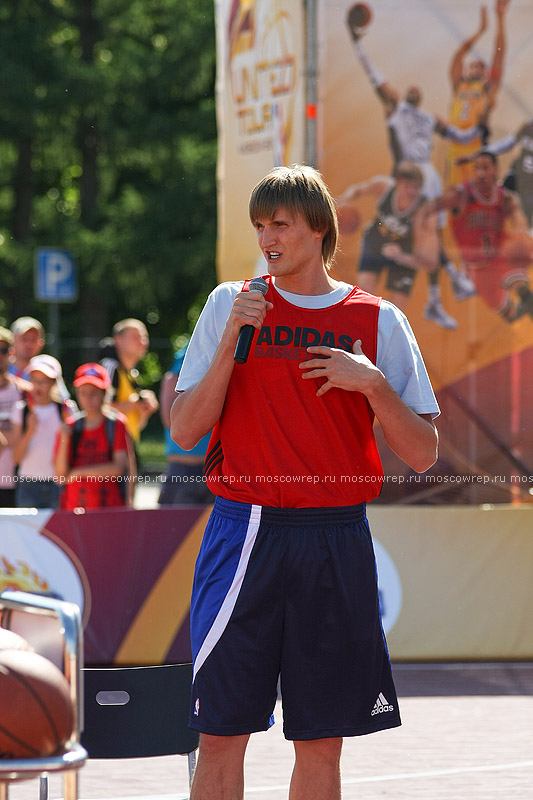 Московский репортаж, Москва, NBA 5 United, Adidas, Дуайт Ховард, Андрей Кириленко, баскетбол, Лужники