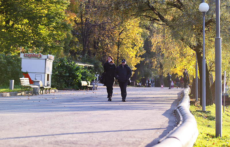 Московский репортаж, Москва, ЦПКиО, Парк культуры, Парк Горького, Seasons project