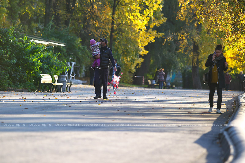 Московский репортаж, Москва, ЦПКиО, Парк культуры, Парк Горького, Seasons project