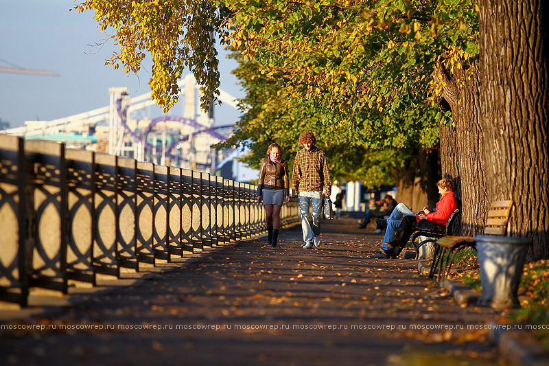 Московский репортаж, Москва, ЦПКиО, Парк культуры, Парк Горького, Seasons project