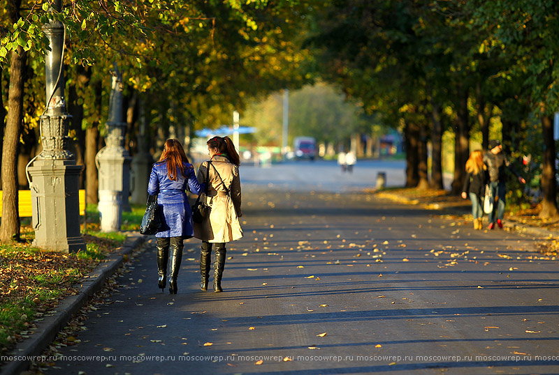 Московский репортаж, Москва, ЦПКиО, Парк культуры, Парк Горького, Seasons project