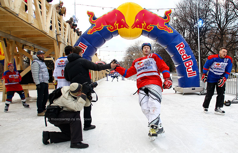 Московский репортаж, Москва, RedBull, RedBull Crashed Ice, Парк Культуры, Парк Горького