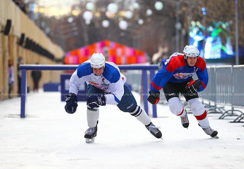 Московский репортаж, Москва, RedBull, RedBull Crashed Ice, Парк Культуры, Парк Горького