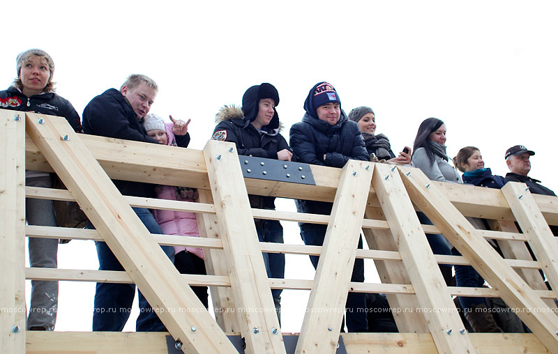 Московский репортаж, Москва, RedBull, RedBull Crashed Ice, Парк Культуры, Парк Горького