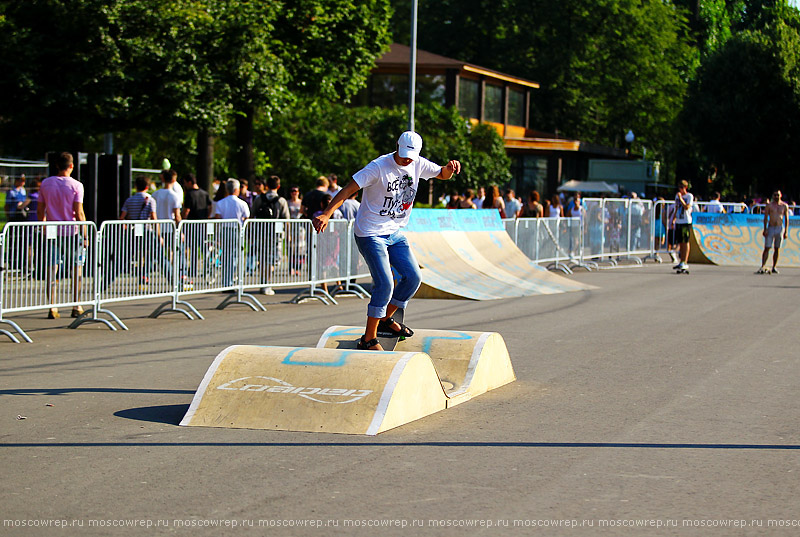 Московский репортаж, Москва, Adrenalin games, Парк Горького