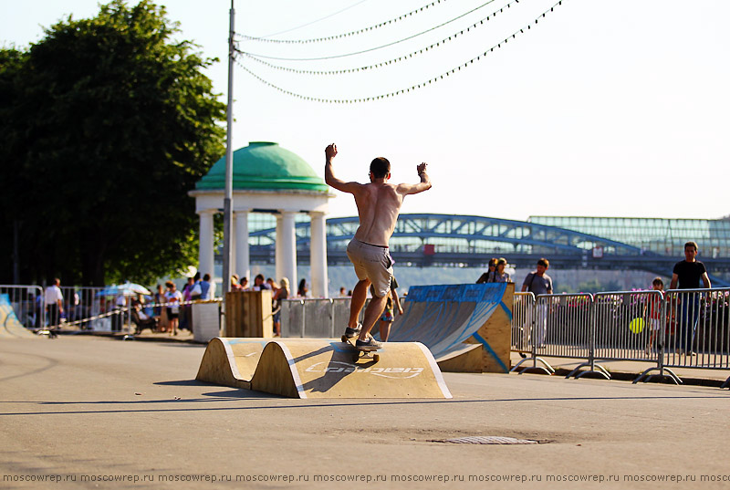 Московский репортаж, Москва, Adrenalin games, Парк Горького