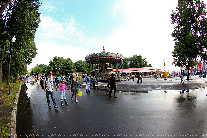 Московский репортаж, Москва, Яркие люди, Парк Горького