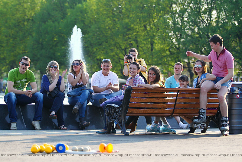 Московский репортаж, Москва, Парк Горького, Цирк