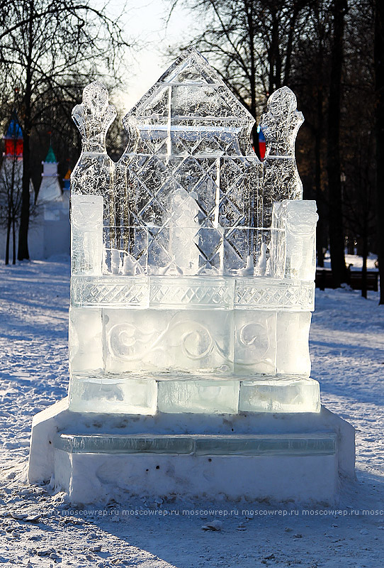 Московский репортаж, Москва, Фестиваль снега и льда, Снежное королевство, Лужники