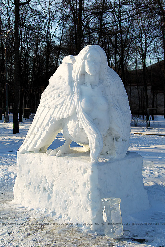 Московский репортаж, Москва, Фестиваль снега и льда, Снежное королевство, Лужники