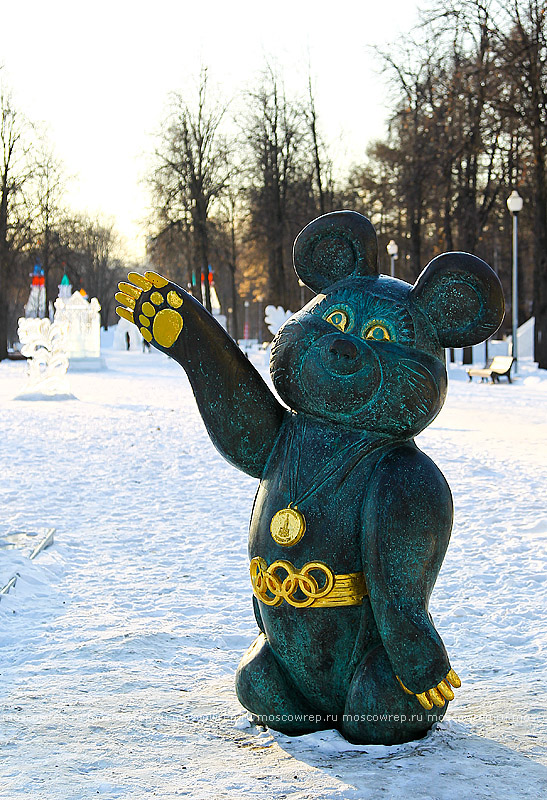 Московский репортаж, Москва, Фестиваль снега и льда, Снежное королевство, Лужники