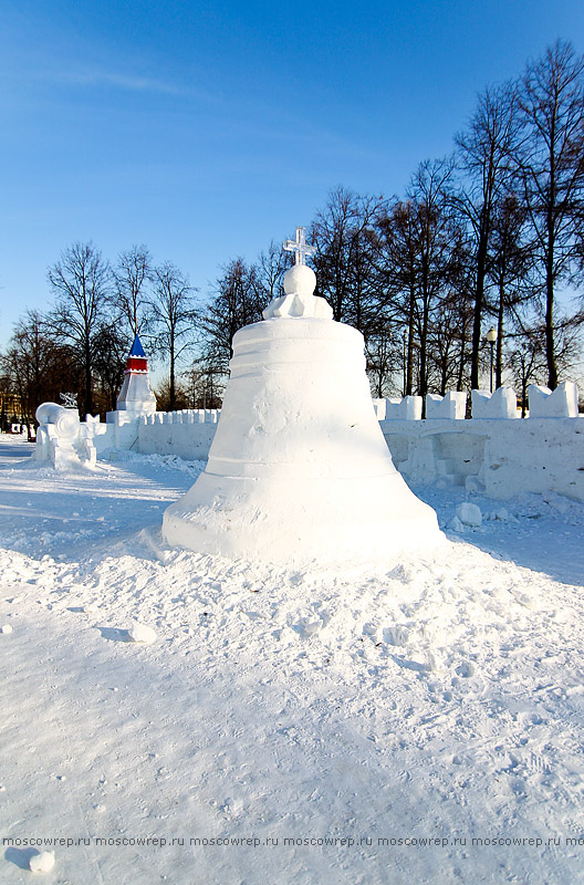 Московский репортаж, Москва, Фестиваль снега и льда, Снежное королевство, Лужники