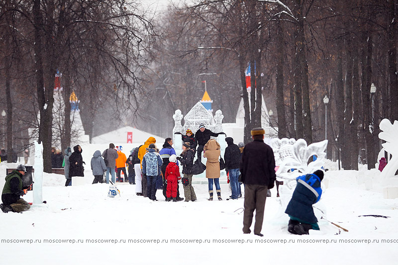 Московский репортаж, Москва, Лужники, Снежное королевство