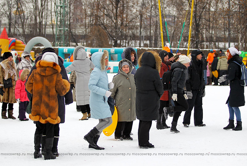 Московский репортаж, Москва, Лужники, Снежное королевство