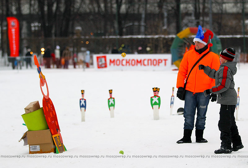 Московский репортаж, Москва, Лужники, Снежное королевство