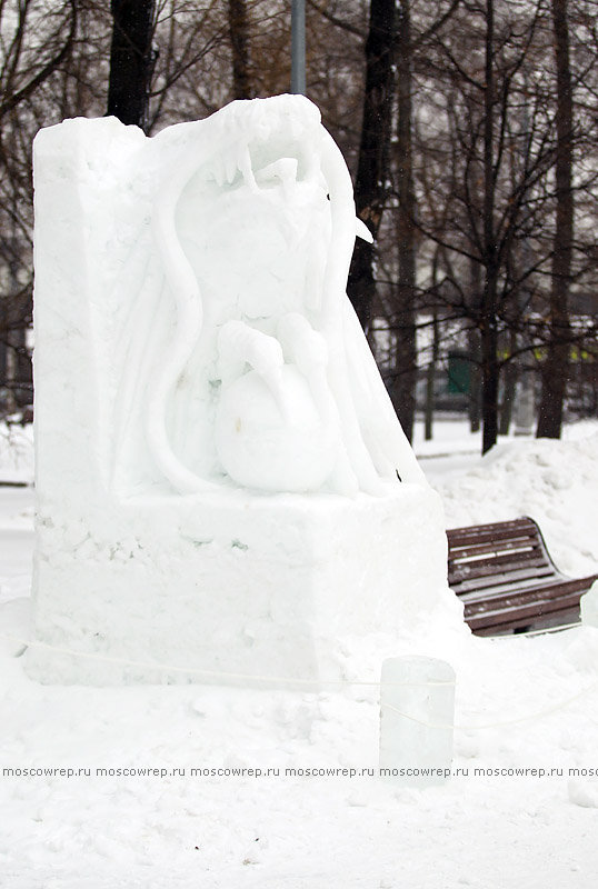 Московский репортаж, Москва, Лужники, Снежное королевство