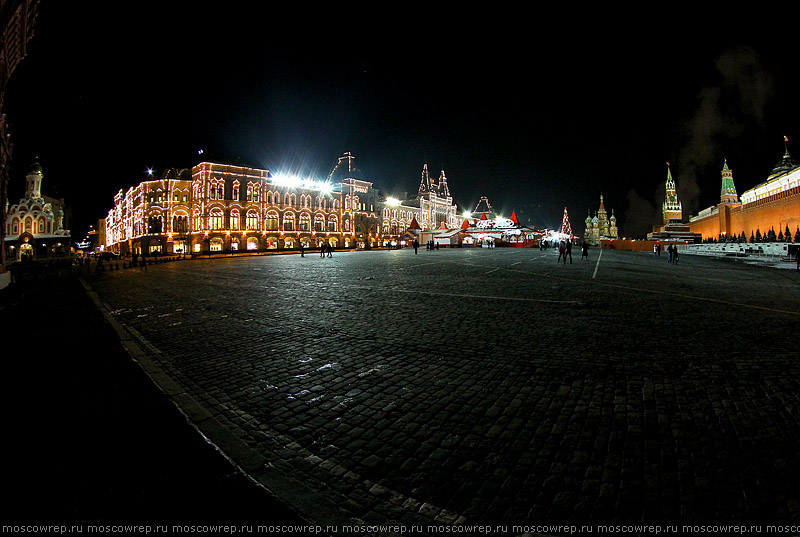 Московский репортаж, Москва, ГУМ, Новый Год