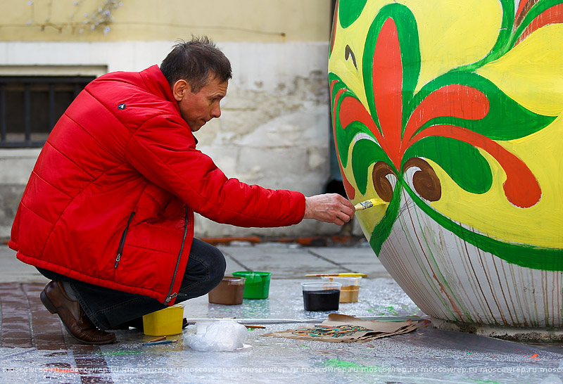 Московский репортаж, Москва, Живое искусство, Пасха