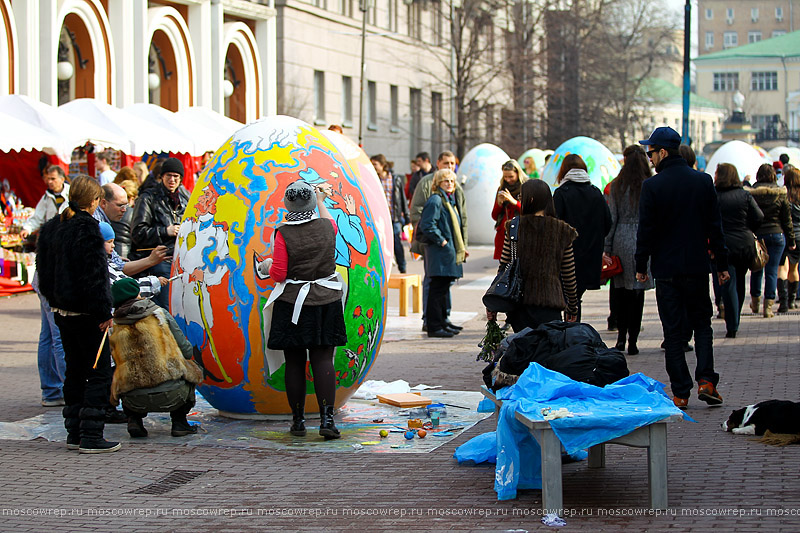 Московский репортаж, Москва, Живое искусство, Пасха