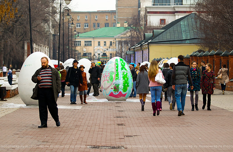 Московский репортаж, Москва, Живое искусство, Пасха