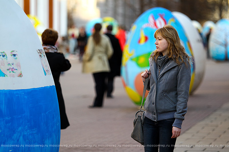 Московский репортаж, Москва, Живое искусство, Пасха