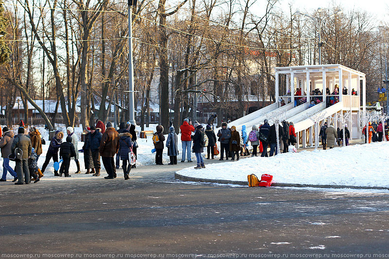 Московский репортаж, Москва, Парк Сокольники, Каток