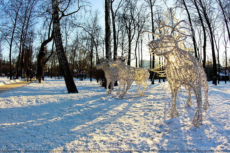 Московский репортаж, Москва, Парк Сокольники, Каток