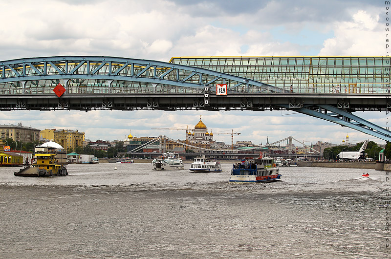 Московский репортаж, Москва, Москва река, ССК