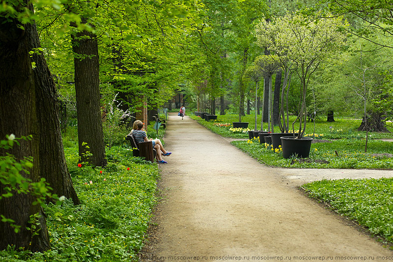 Московский репортаж, Москва, Аптекарский огород, Весенний фестиваль цветов