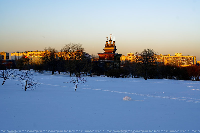 Московский репортаж, Москва, Коломенское, Весна