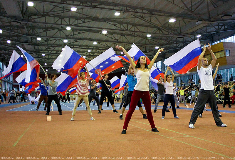 Московский репортаж, Москва, День города, репетиция