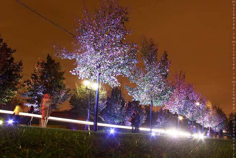 Московский репортаж, Москва, Царицыно, Light fest, В круге света 