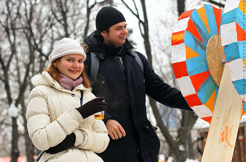 Московский репортаж, Москва, Парк Горького, Масленица