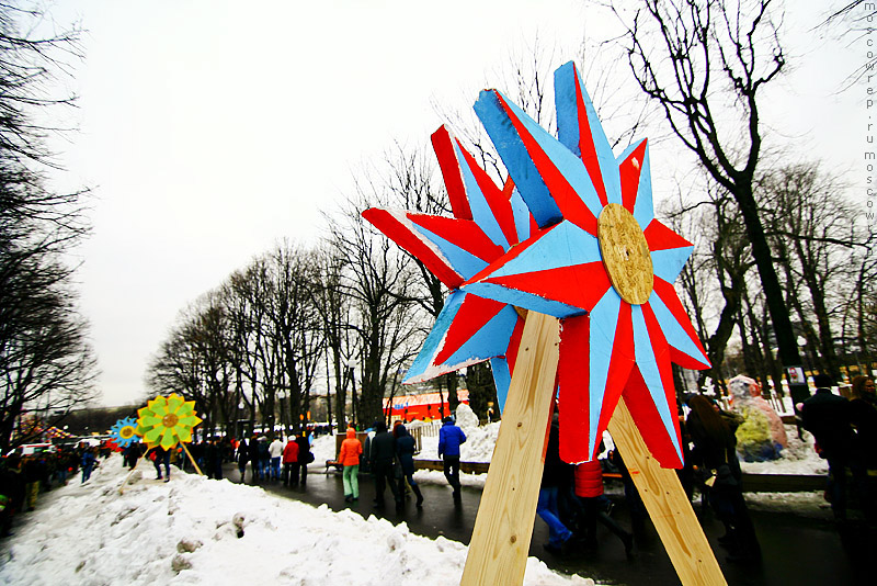 Московский репортаж, Москва, Парк Горького, Масленица