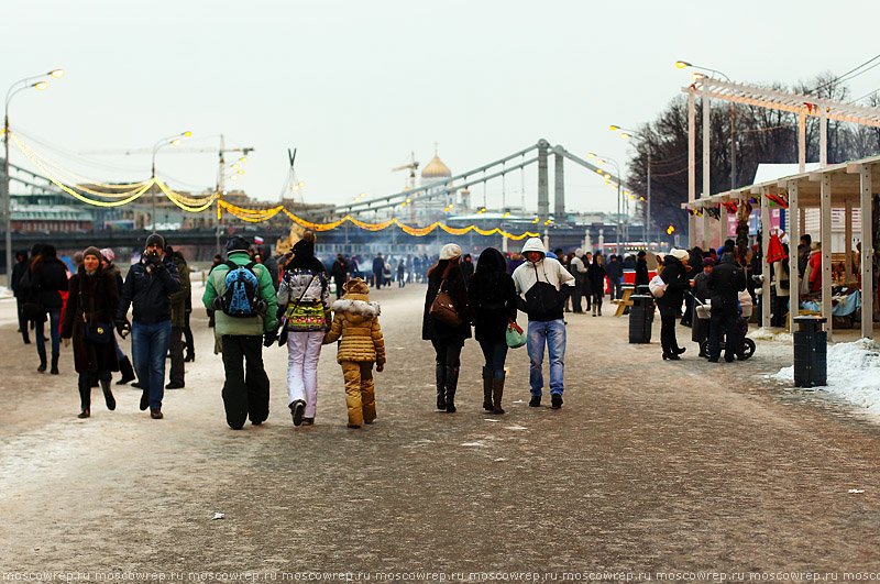 Московский репортаж, Москва, Парк Горького, Масленица