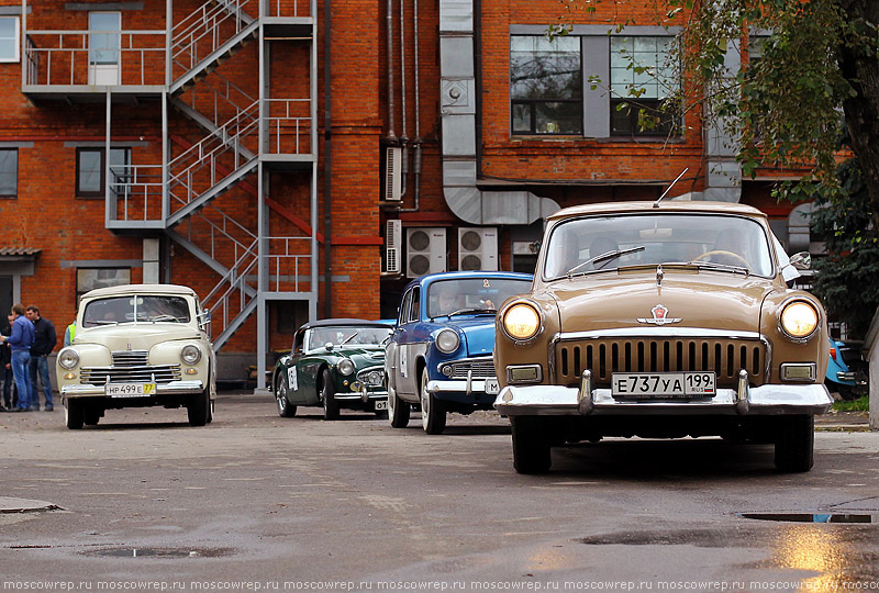 Московский репортаж, Москва, РККА, Ралли Клуб Классических Автомобилей, Mercedes-Benz Classic Day