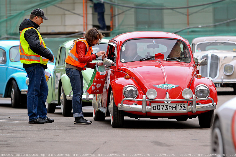 Московский репортаж, Москва, РККА, Ралли Клуб Классических Автомобилей, Mercedes-Benz Classic Day