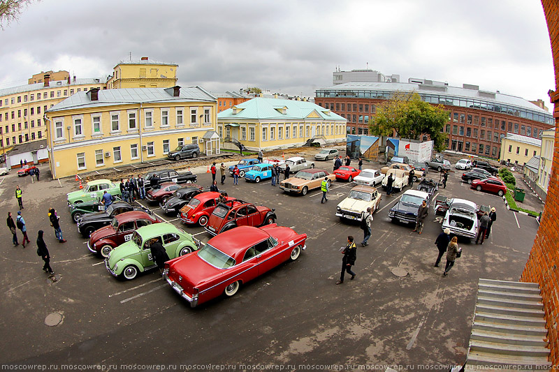 Московский репортаж, Москва, РККА, Ралли Клуб Классических Автомобилей, Mercedes-Benz Classic Day