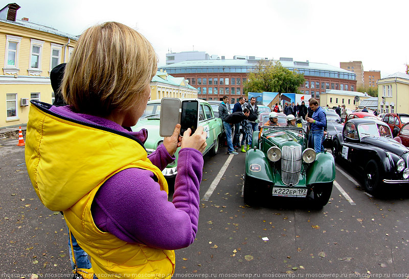 Московский репортаж, Москва, РККА, Ралли Клуб Классических Автомобилей, Mercedes-Benz Classic Day