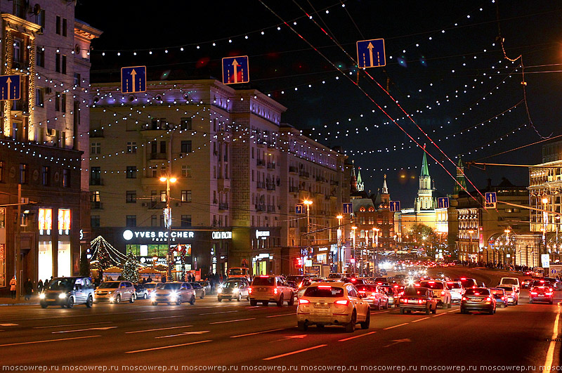 Москва, Московский репортаж, Новый Год