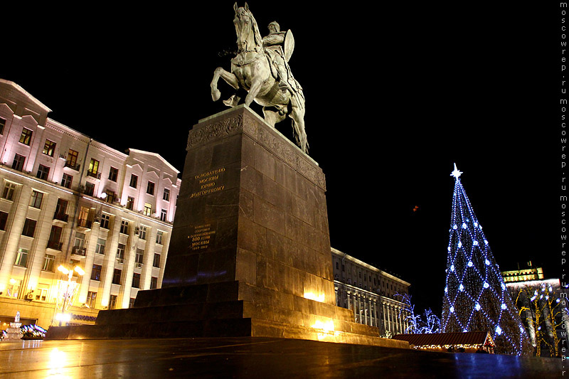 Москва, Московский репортаж, Новый Год